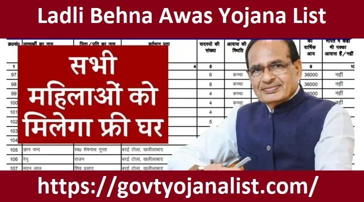 Ladli Behna Awas Yojana List